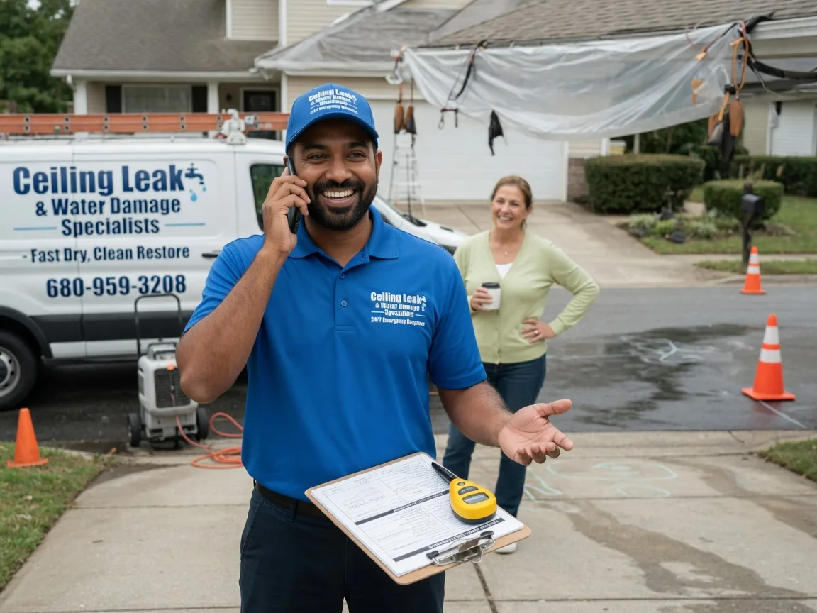 Ceiling Leak Cleanup Memphis, MO FAQs